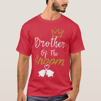 CAMISETA HERMANO DEL BODA DE LA FAMILIA GROOM
