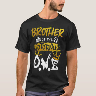 Camiseta Hermano del célebre hip hop de una vieja escuela