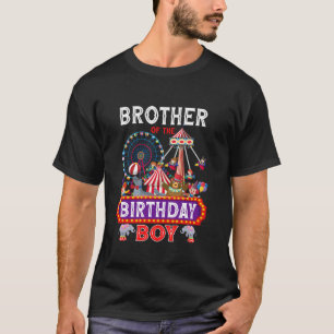 Camiseta Hermano Del Círculo De Carnaval De Cumpleaños Prim