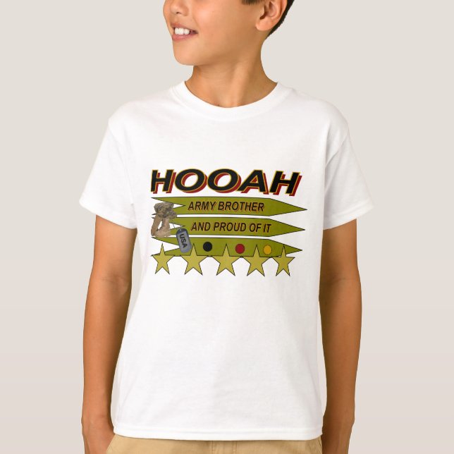 Camiseta hermano del ejército (Anverso)