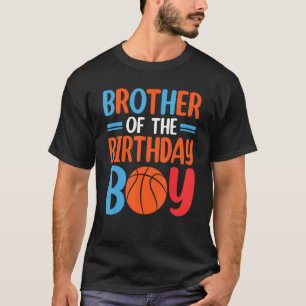 Camiseta Hermano Del Fa De Partida De Baloncesto De Cumplea