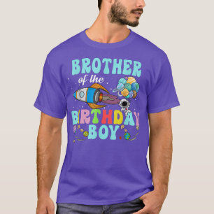 Camiseta Hermano Del Fiesta Espacial Astronauta De Cumpleañ