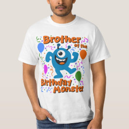 Camiseta Hermano del Monstruo del Cumpleaños