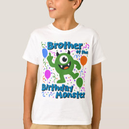Camiseta Hermano del Monstruo del Cumpleaños