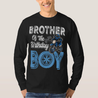 Camiseta Hermano del motín de cumpleaños Dirt Bike B-day