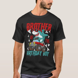 Camiseta Hermano Del Niño Tiburón Camión Gamer Video Gam