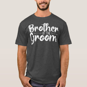 Camiseta Hermano Del Novio Boda Divertida o Fiesta de Despe