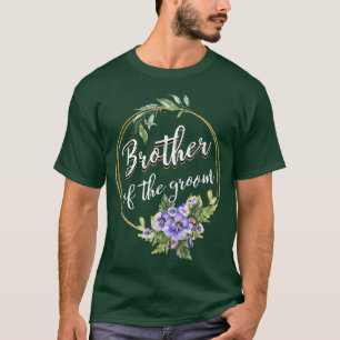 Camiseta Hermano del novio fiesta de soltero de boda herman