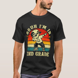 Camiseta Hermano en 2do grado divertido primer día de escue