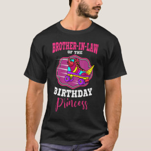 Camiseta Hermano En Derecho De La Princesa De Cumpleaños Ro