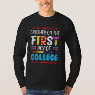 Camiseta Hermano En El Primer Día De La Escuela Mamá Papá D