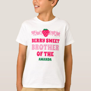 Camiseta Hermano en la Celebración del Primer Cumpleaños de