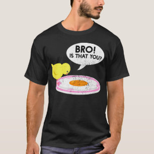 Camiseta Hermano Eres Tú Granjero de Pollo y Huevo Divertid