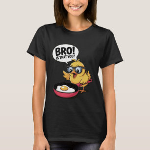 Camiseta Hermano Eres Tú Pollo Divertido Huevo Risa Diversi