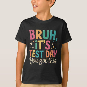 Camiseta Hermano Es Día De Examen Tú Puedes Día De Examen M