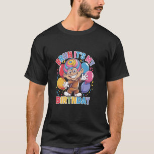 Camiseta Hermano Es Mi Cumpleaños Colorido Divertido Niños 