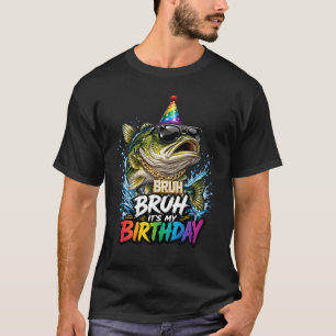 Camiseta Hermano Es Mi Cumpleaños Lubina Con Ropa Genial F