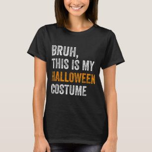Camiseta Hermano Este Es Mi Disfraz De Halloween Divertido