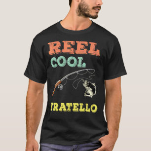 Camiseta Hermano genial de pesca de lubina italiano mayor g