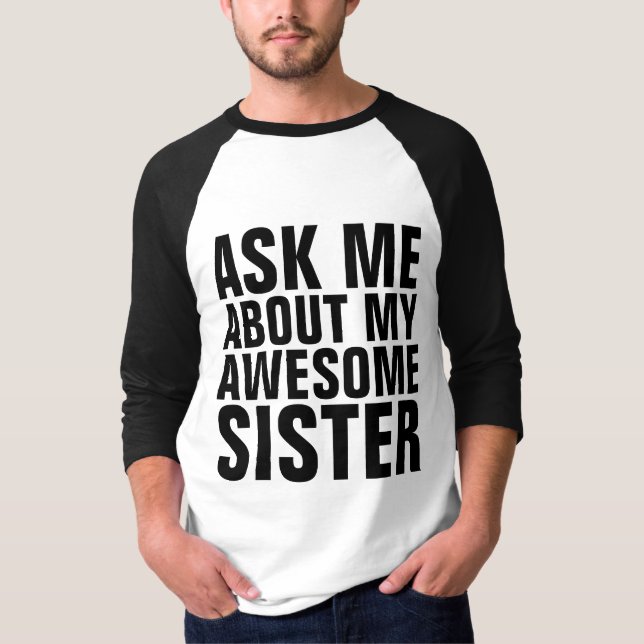 Camiseta Hermano gracioso T-Shirts (Anverso)