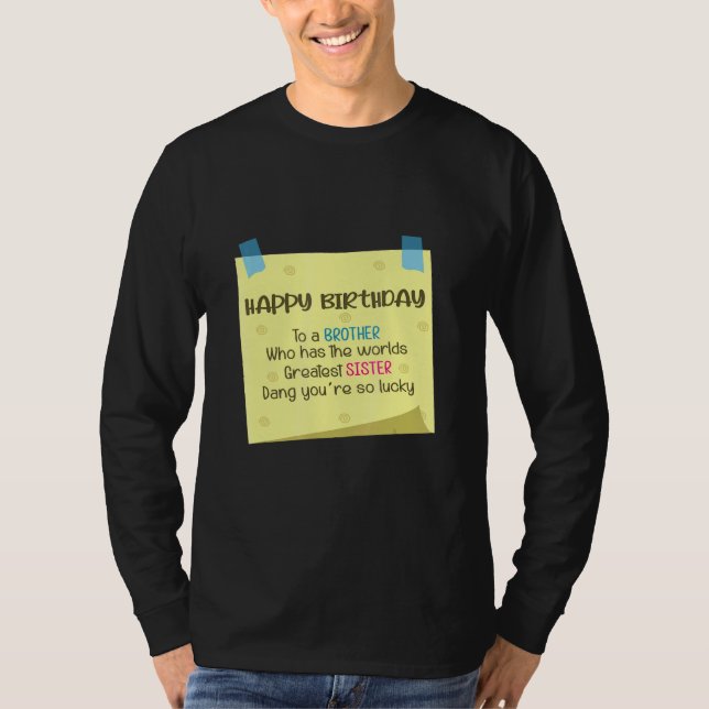 Camiseta Hermano Gran Hermana (Anverso)