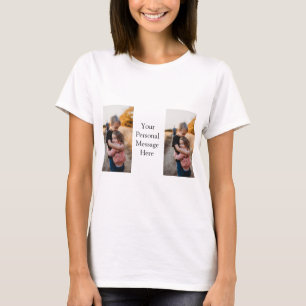 Camiseta hermano hermana familia agregar foto mensaje perso