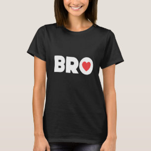 Camiseta Hermano Hermano Bruv Hermano Gran Pequeño Amor