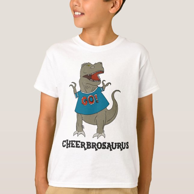 Camiseta Hermano Hermano Dinosaurios Chicos Animadores (Anverso)