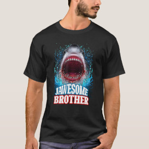 Camiseta Hermano hermano hermano gemelo Gran Animal Tiburón