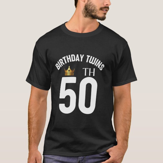 Camiseta Hermano Hermano Hermano Hermano de 50 años (Anverso)