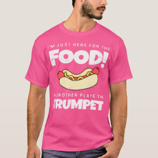 Camiseta Hermano hermano masculino marcha en escuela banda 