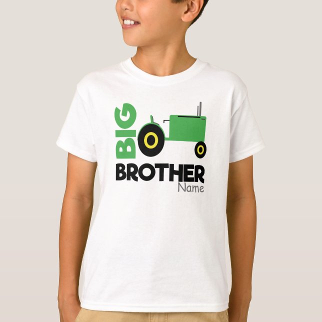 Camiseta Hermano hermano mayor haciendo el doble del tracto (Anverso)