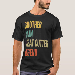 Camiseta Hermano Hombre Leyenda para cortar carne