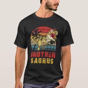 Camiseta Hermano Hombres Saurus Dinosaur Funny Brothersauro