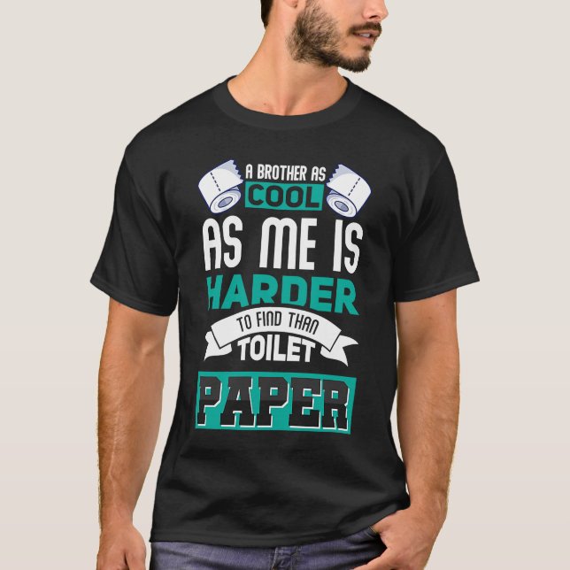 Camiseta Hermano idea de cumpleaños para hermanos e hijos (Anverso)