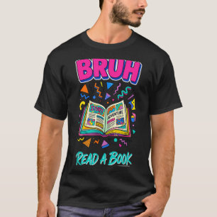 Camiseta Hermano lee un libro divertido lector de libros re
