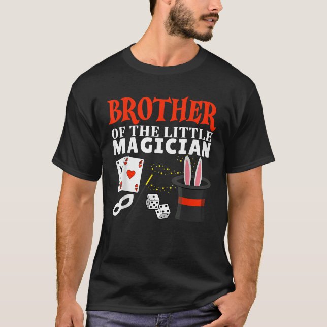 Camiseta Hermano Mamáes de niños en la fiesta de cumpleaños (Anverso)