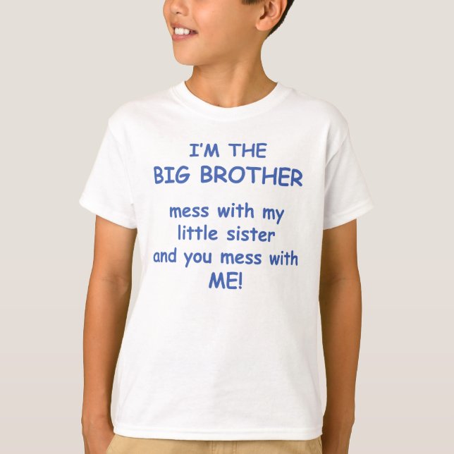 Camiseta Hermano mayor (Anverso)