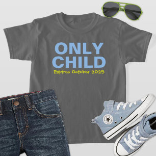 Camiseta Hermano Mayor Azul Divertido Próximo a Caducar Úni