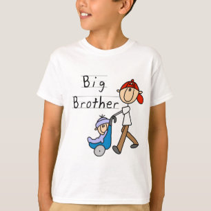 Camiseta Hermano mayor con pequeño Brother