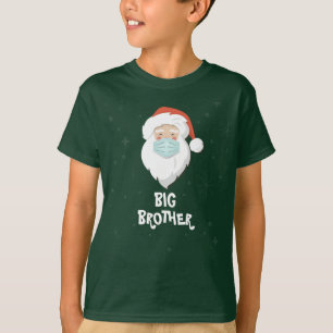 Camiseta Hermano mayor de Navidad familiar personalizada