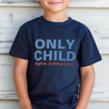 Hermano Mayor Divertido Azul Expira Único Hijo