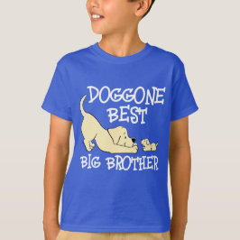 Camiseta Hermano Mayor Doggone Mejor Hermano/a Pareja