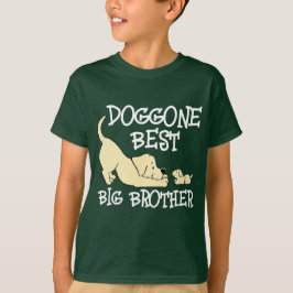 Camiseta Hermano Mayor Doggone Mejor Hermano Gemelo
