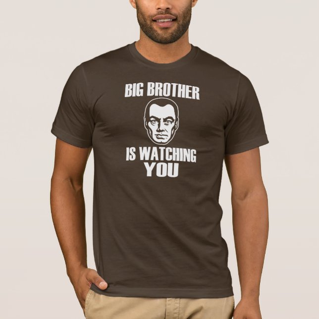 Camiseta Hermano mayor le está mirando (Anverso)