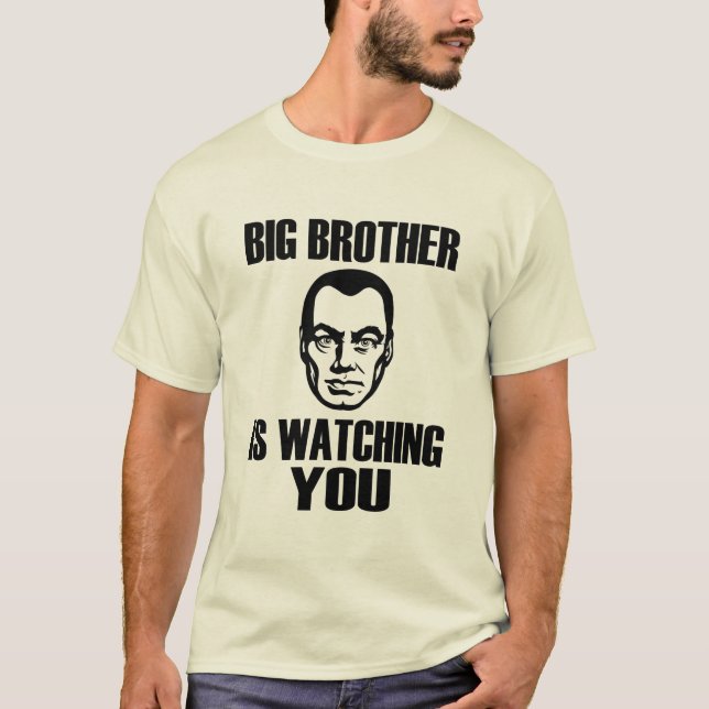 Camiseta Hermano mayor le está mirando (Anverso)