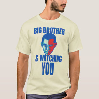 Camiseta Hermano mayor le está mirando (versión de Barack