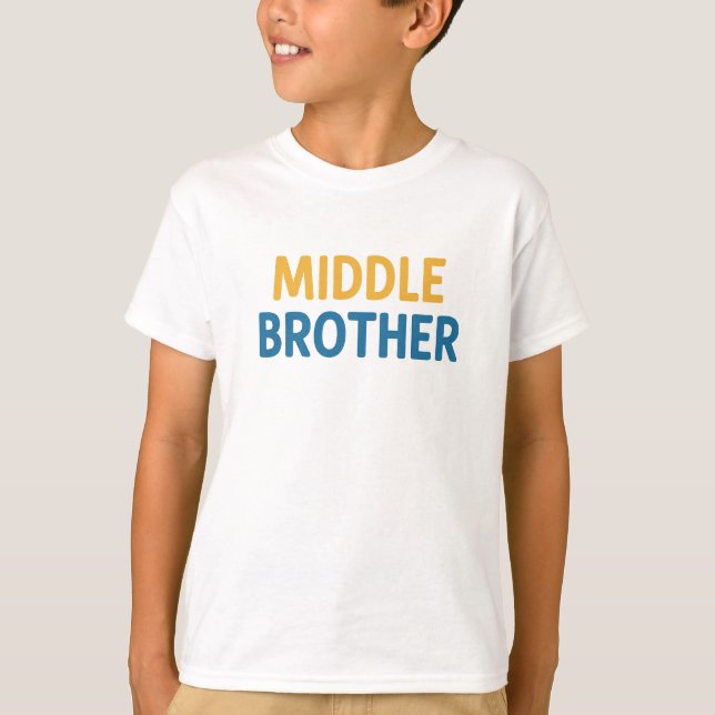 Camiseta Hermano Medio (Anverso)