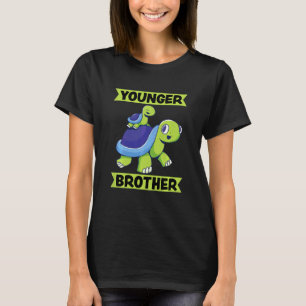Camiseta Hermano Menor de los Niños 2023 Tortuga Animal Mar
