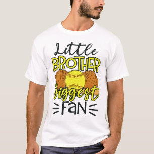 Camiseta  Hermano Menor Mayor Fan Softbol